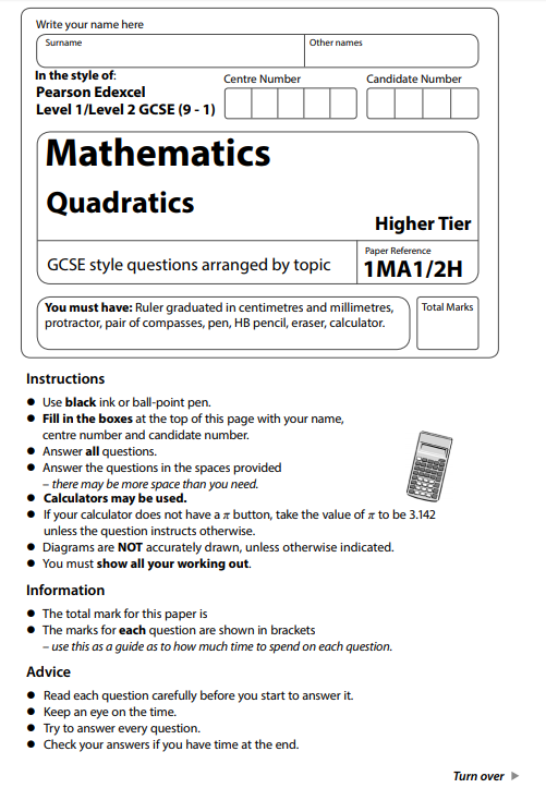 Pass GCSE Maths Revision Guide